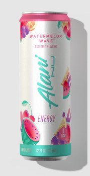 Alani Nu Watermelon Wave Energy Drink Can, 12 fl oz